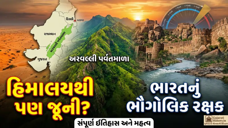 અરવલ્લી પર્વતમાળા ભારતનો ગૌરવવંતો ઈતિહાસ અને ભૌગોલિક રક્ષક