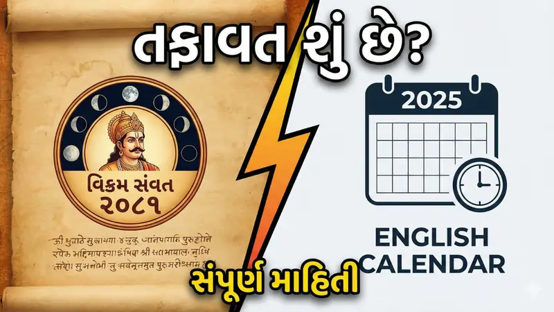 વિક્રમ સંવત અને અંગ્રેજી કેલેન્ડર એક તુલનાત્મક અભ્યાસ